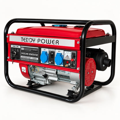 Benzin-Stromerzeuger / Generator  „Teddy Power“ 2,3 kW – 1-Phase (230 V)
