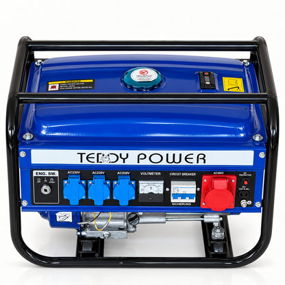 Benzin-Stromerzeuger  Generator „Teddy Power“ 2,3 kW – 3-Phasen (Starkstrom)