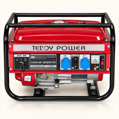 Benzin-Stromerzeuger / Generator  „Teddy Power“ 2,3 kW – 1-Phase (230 V)