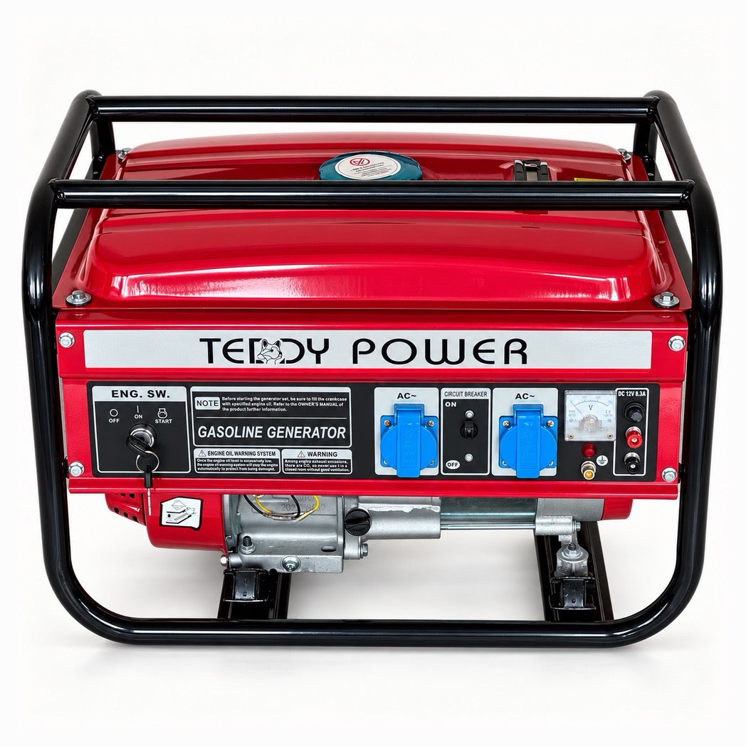 Benzin-Stromerzeuger / Generator  „Teddy Power“ 2,3 kW – 1-Phase (230 V)