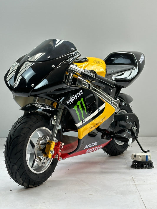 Pocket Bike 49 cc – Kompakter Fahrspaß für Adrenalinliebhaber