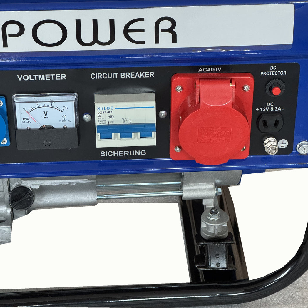 Benzin-Stromerzeuger  Generator „Teddy Power“ 2,3 kW – 3-Phasen (Starkstrom)