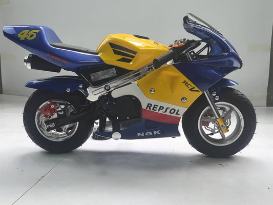 Pocket Bike 49 cc – Kompakter Fahrspaß für Adrenalinliebhaber